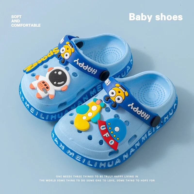 Children's Cartoon Baby Soft-Soled Sandals – Ultra-Light/Anti-Slip
