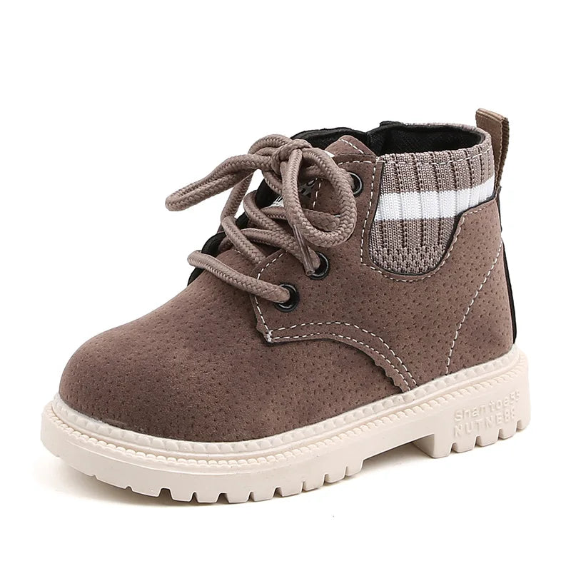 Boy's/Girl's Autumn Leather Winter Snow Boots