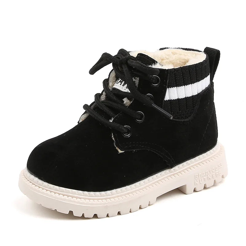 Boy's/Girl's Autumn Leather Winter Snow Boots