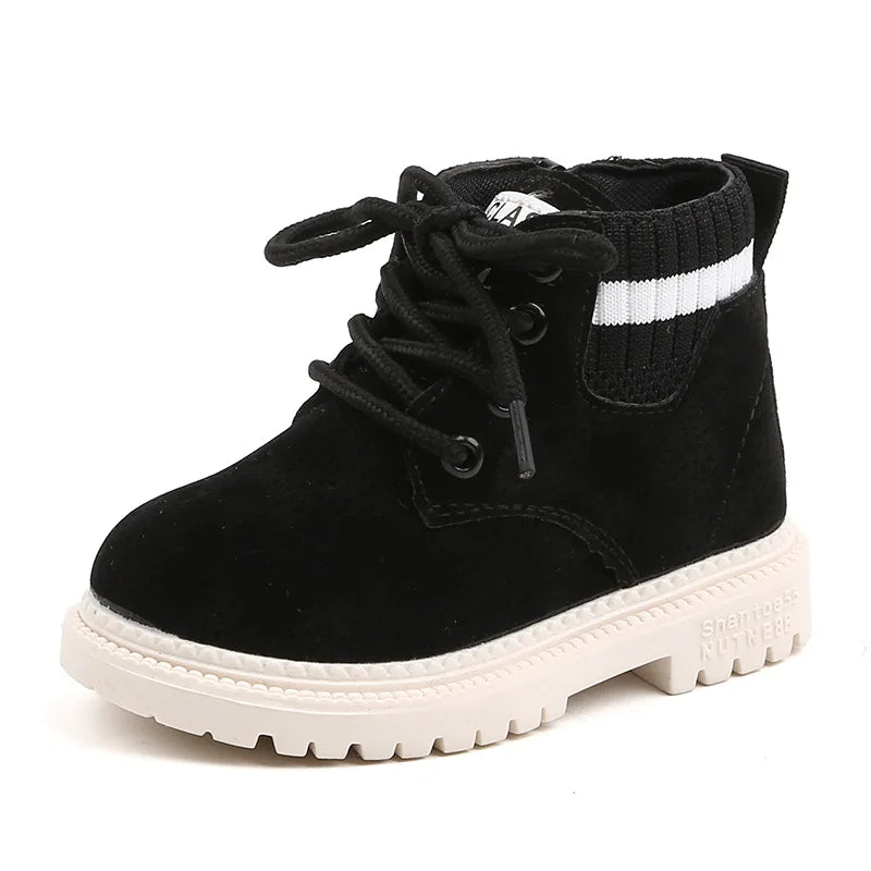 Boy's/Girl's Autumn Leather Winter Snow Boots