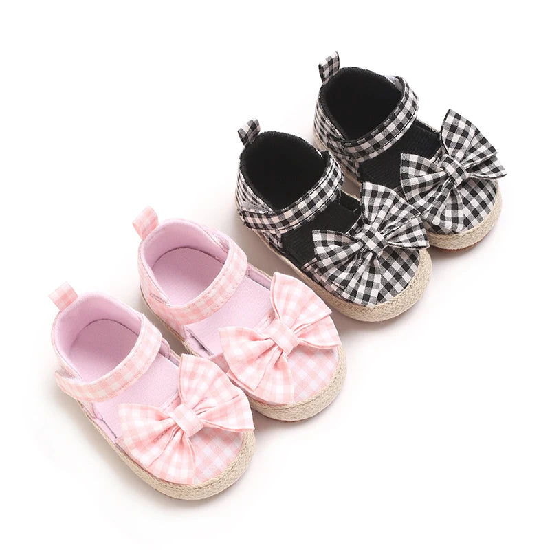 Autumn Bow Baby Girl Shoes