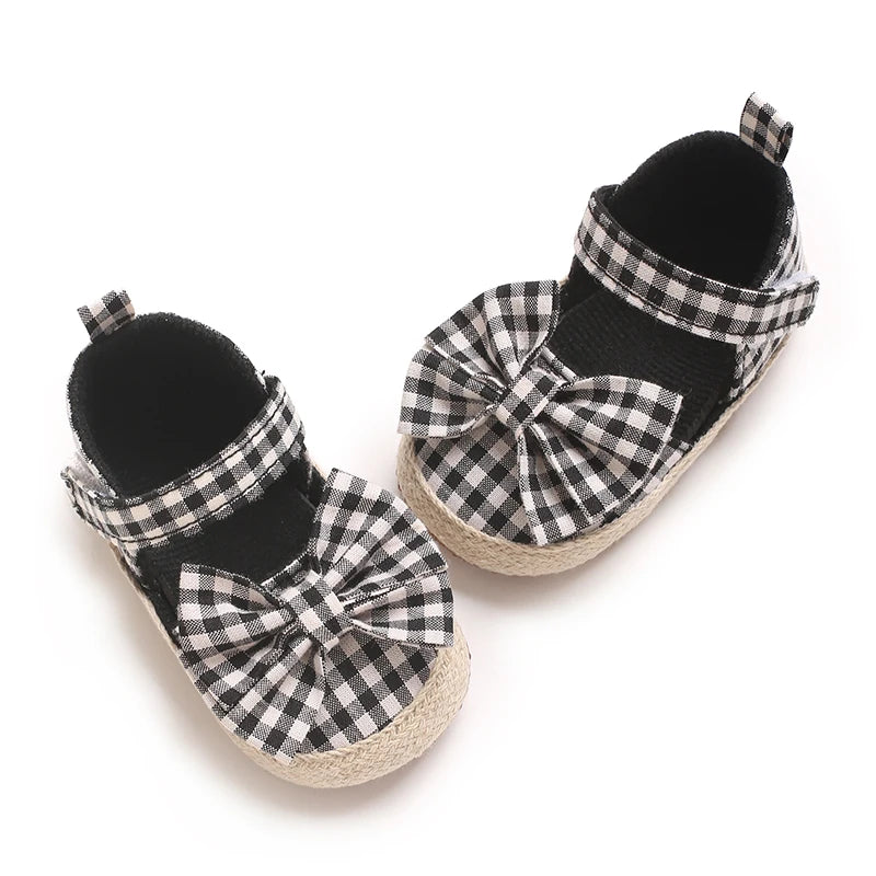 Autumn Bow Baby Girl Shoes