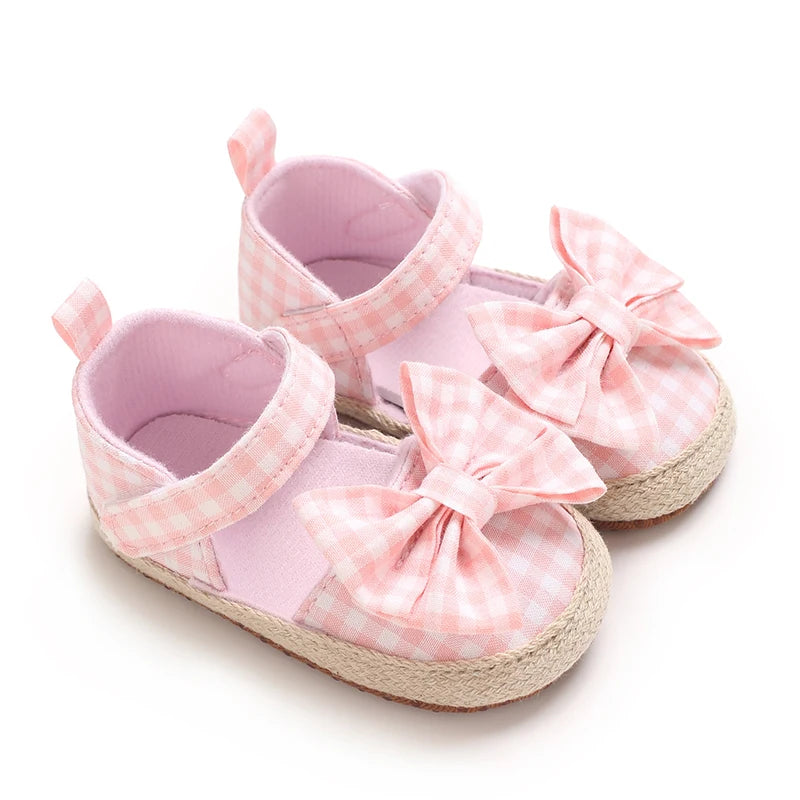 Autumn Bow Baby Girl Shoes