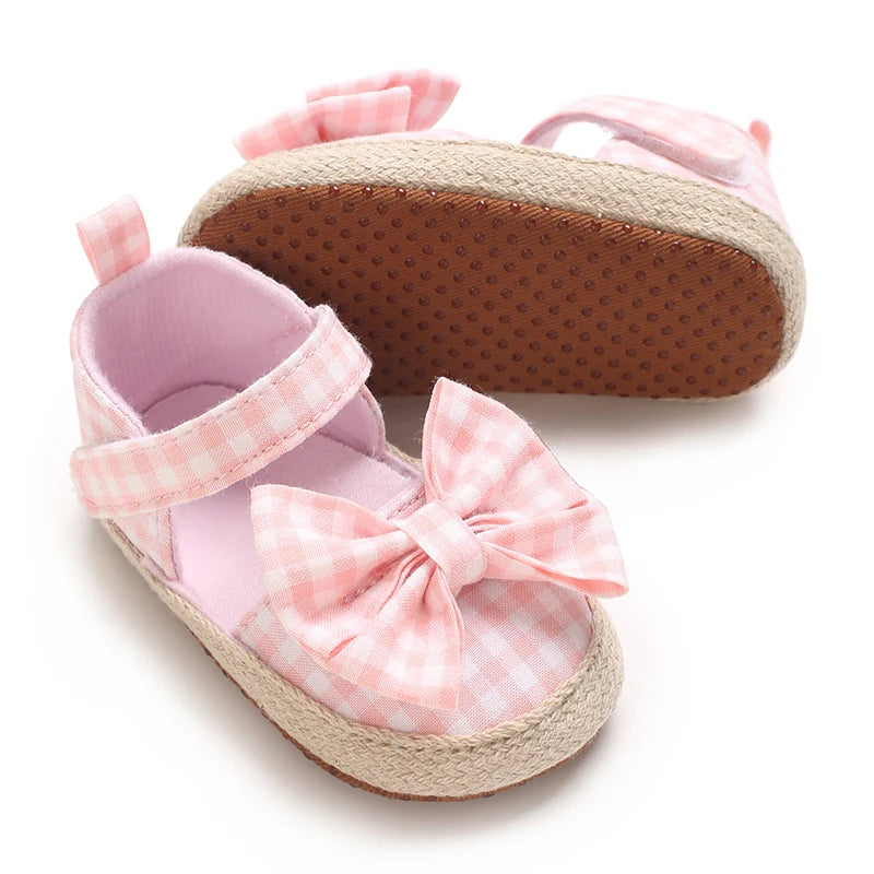 Autumn Bow Baby Girl Shoes