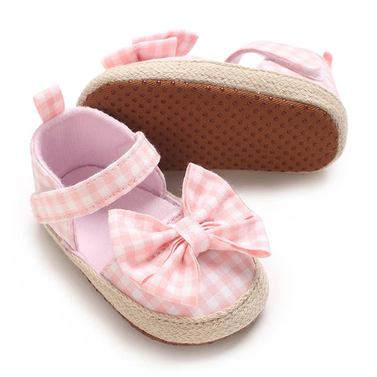Autumn Bow Baby Girl Shoes
